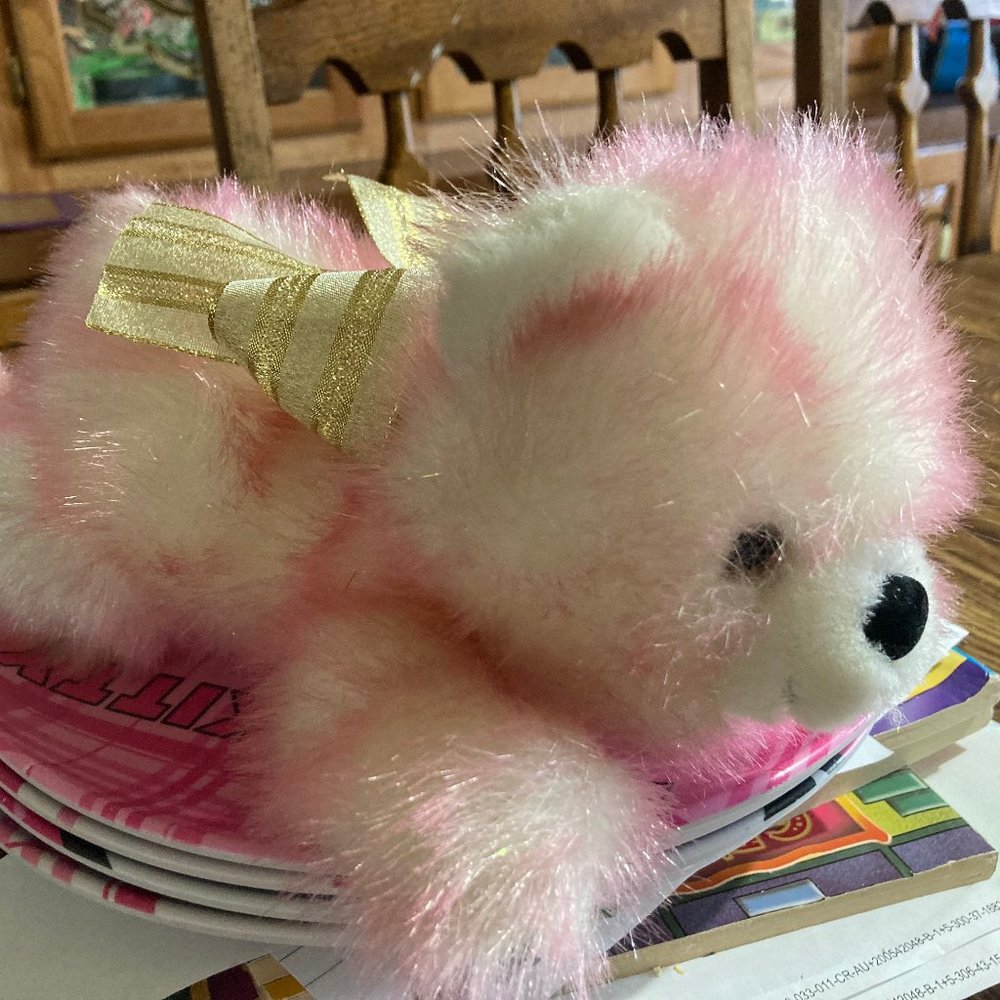 10" Glitter Christmas Bear By Kids